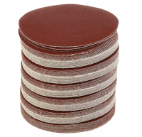 Круг абразивный шлифовальный на липучке Ø125 P400 (УПАКОВКА ПО 100ШТ) Круг абразивный шлифовальный на липучке Ø125 P400 (УПАКОВКА ПО 100ШТ)