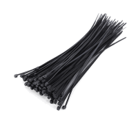 Стяжки нейлоновые 2.5x100мм хомуты 100шт.черные